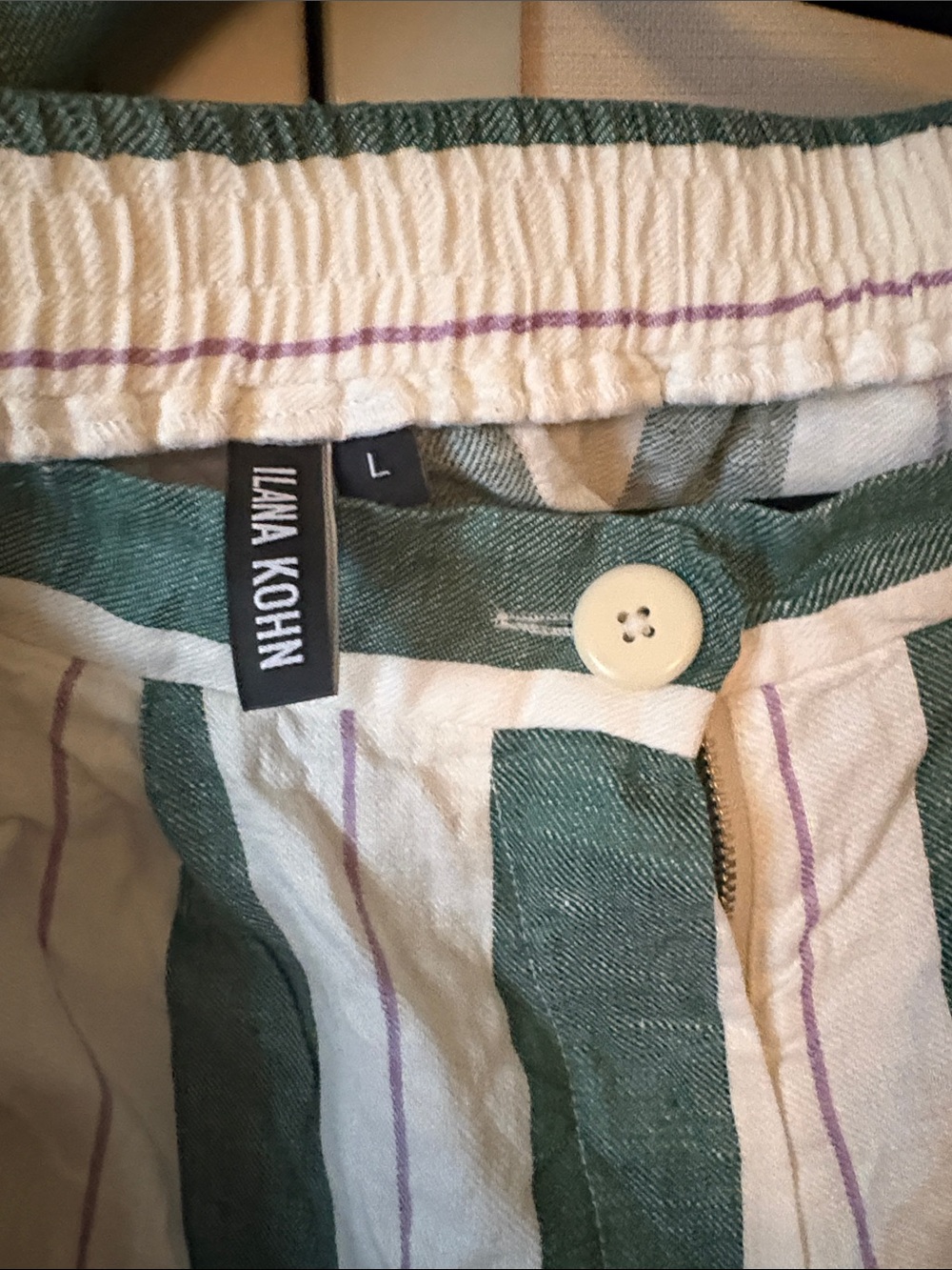 Ilana Kohn striped linen set - Picture 4 of 4